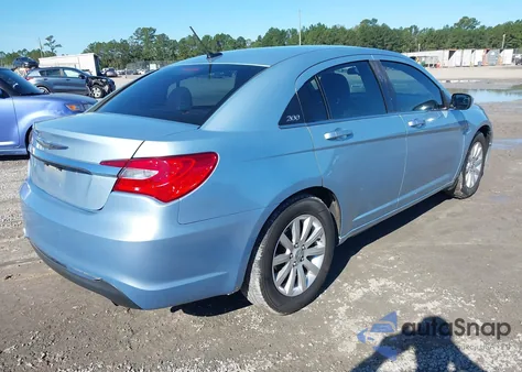 2013 Chrysler 200 Touring из США, поврежденный, VIN 1C3CCBBB2DN609747